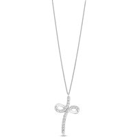 Halskette Ambrosia Dame Simboli Raffinati in Weißgold Zirconia AGZ280 - AGZ280